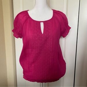 Tommy Hilfiger Hot Pink Top Size XS